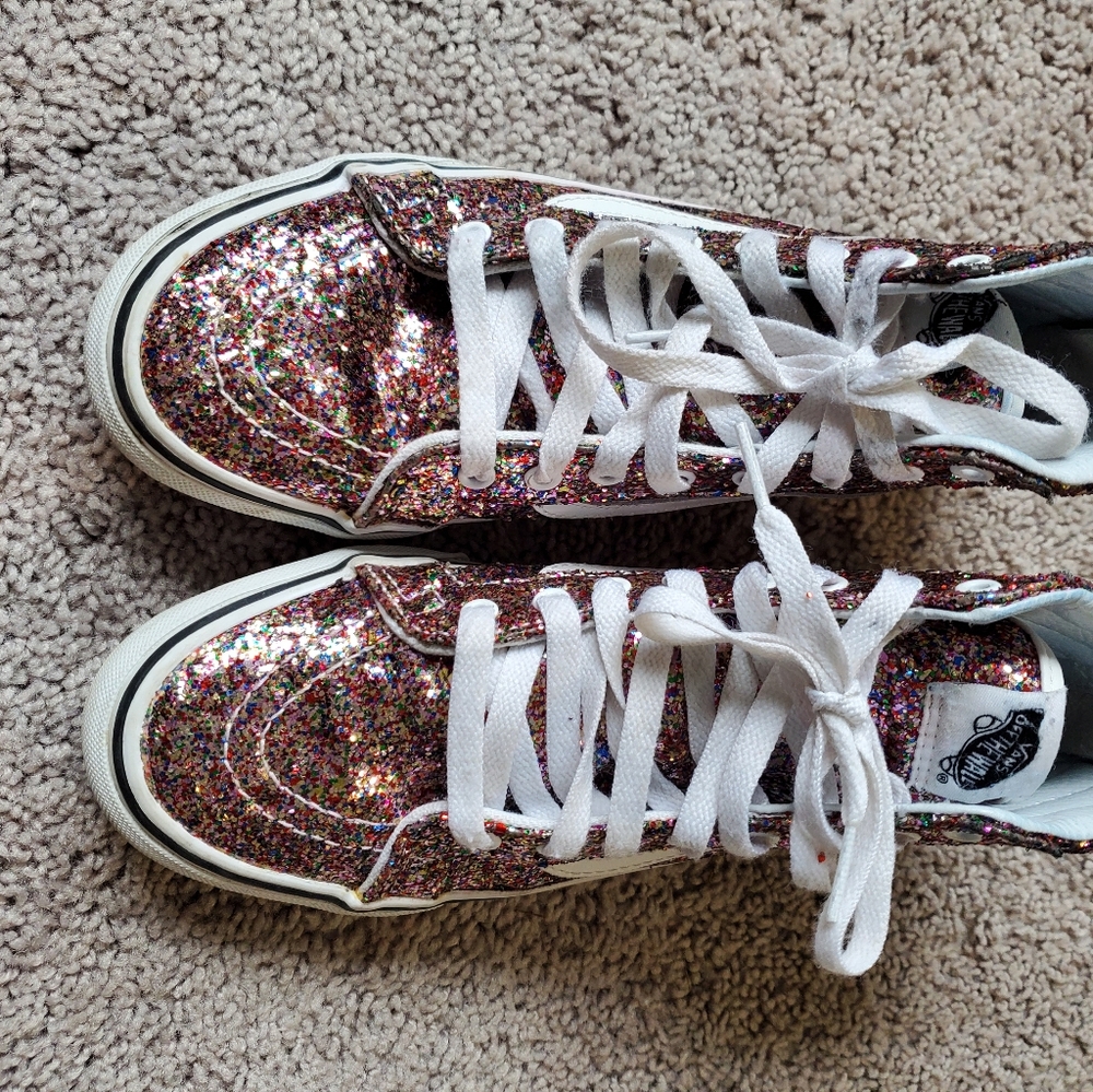 COPY - Vans Hightop Chunky Glitter Shoes - Picture 6 of 12